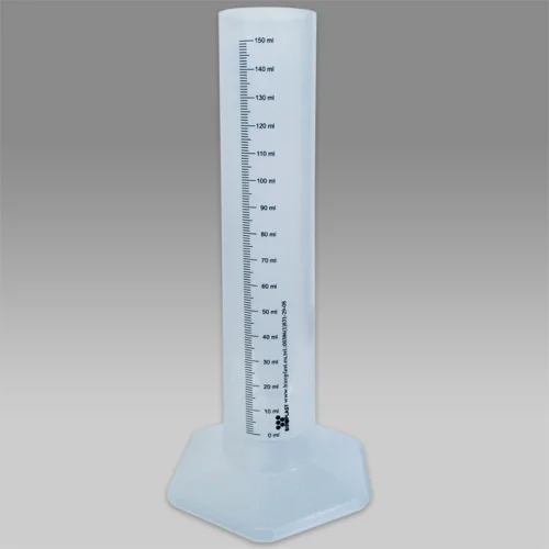 Odmerný valec 150 ml ciachovaný PVC