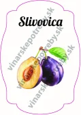 Etiketa Slivovica Vzor C