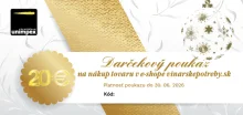 Darčeková poukážka 20€
