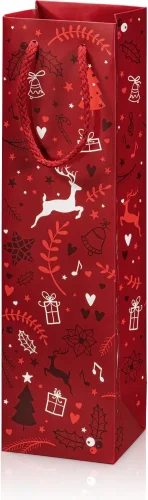 Taška na 1fl. Rudolf červená 660040