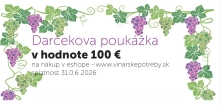 Darčeková poukážka 100€