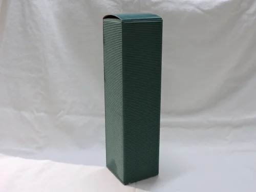 Kartón na 1fl zelený "Modern" 001124