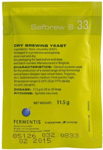 Fermentis Safbrew S-33 11,5 g