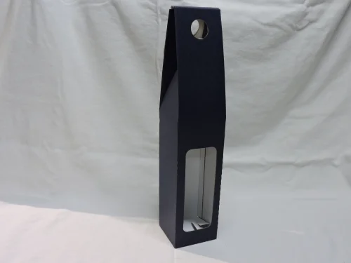 Kartón na 1fl modrý s okienkom