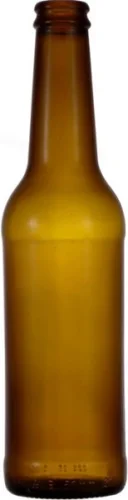 Pivová fľaša Longneck Ale 0,33l hnedá